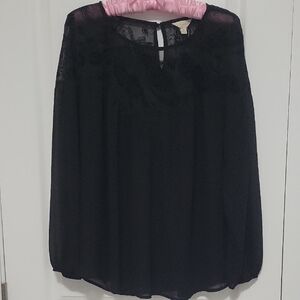 Elegant Black Women's Top